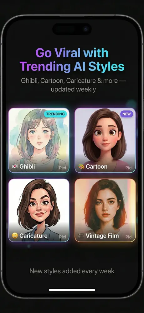 Pici AI - Trending AI Styles